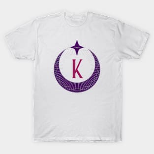 K - Moon Monogram T-Shirt